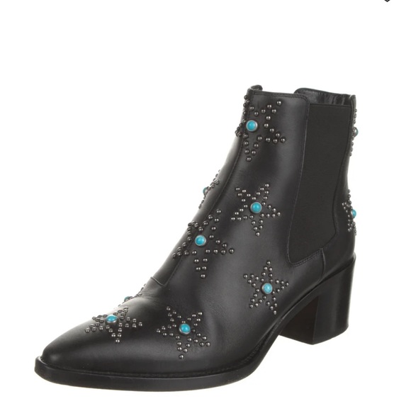 Valentino Leather Chelsea Boots - Picture 3 of 5